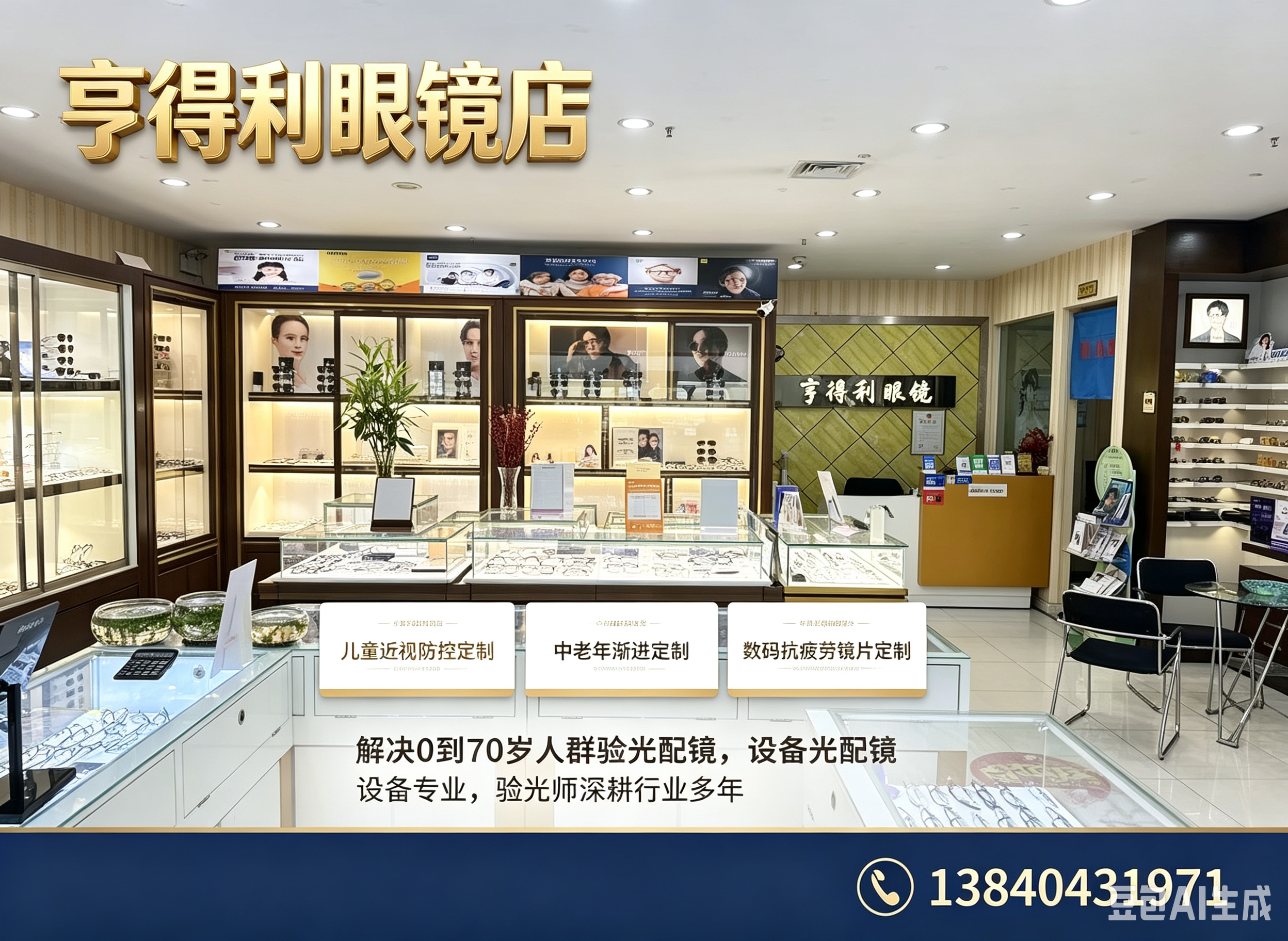 亨得利眼镜店朝阳线上分站